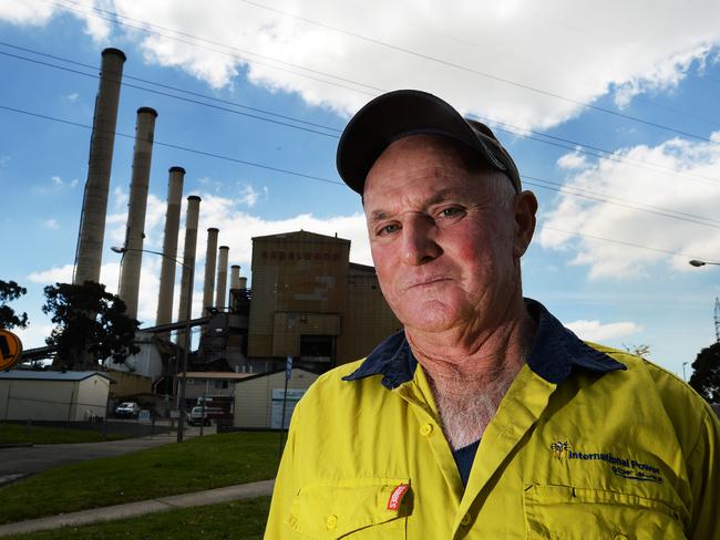 Hazelwood power plant worker Bruce McLure will lose his job. Picture: Rob Leeson.