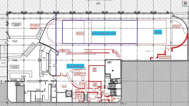 The floorplans released show the extent of the upgrade. Photo: Supplied