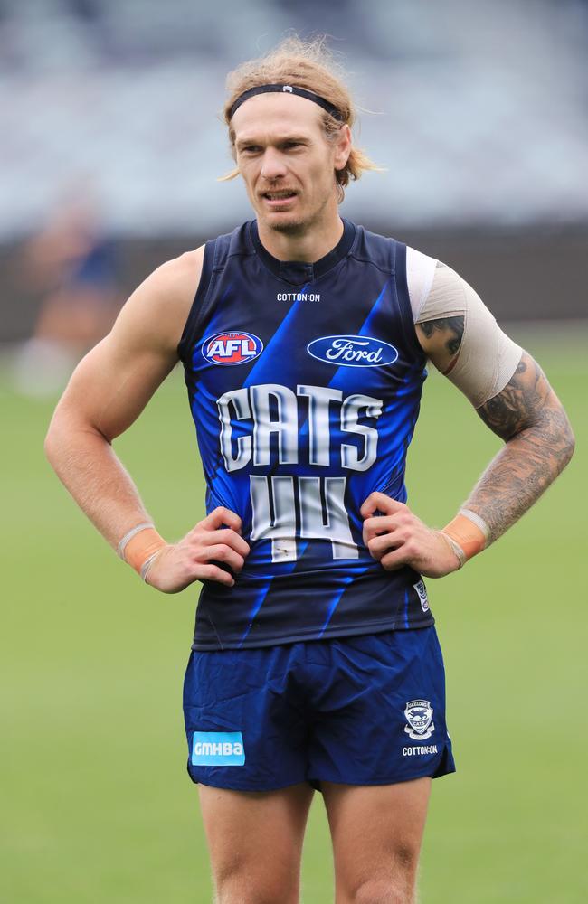 Tom Stewart is a favourite for the captaincy at Geelong. Picture: Mark Wilson