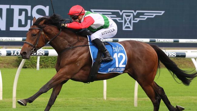 Fireburn looks a great chance to claim the Group 1 Flight Stakes. Picture: Grant Guy
