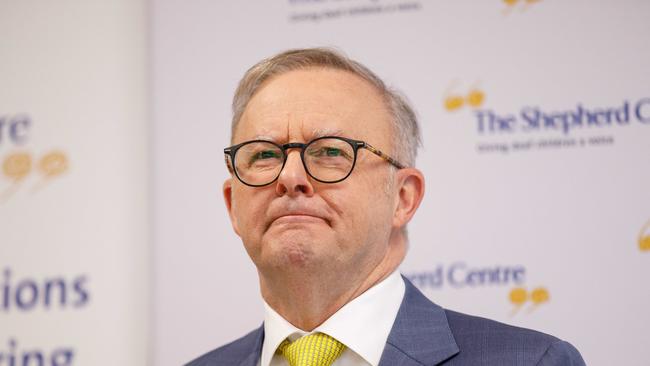 Prime Minister Anthony Albanese has said his government will look to help Rex. Picture: NewsWire / Max Mason-Hubers