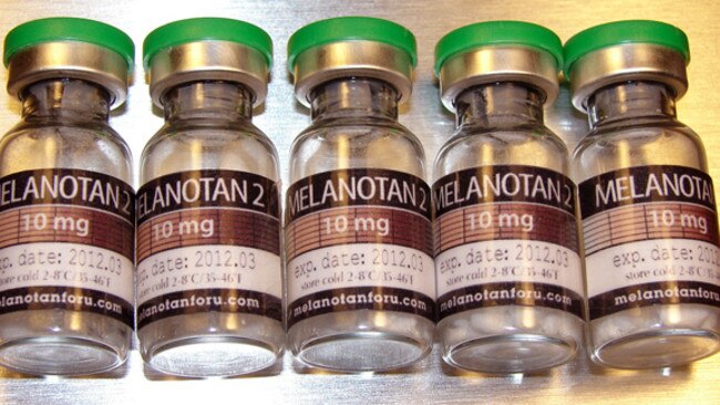 Some people are abusing Melanotan II to get a tan.