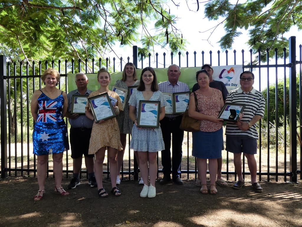 Gayndah Australia Day Awards 2021. File Photo.