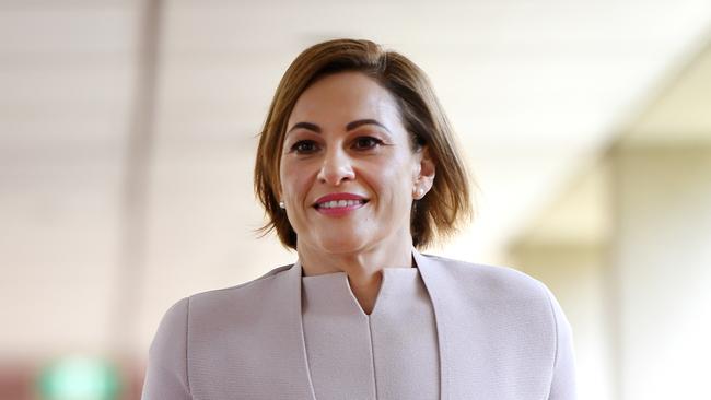 Queensland Treasurer Jackie Trad has delivered her first budget (AAP Image/Dan Peled)