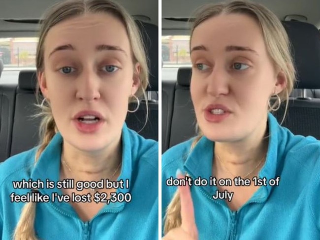 24yo left feeling lied too over tax return. Picture: TikTok//nat.zelez