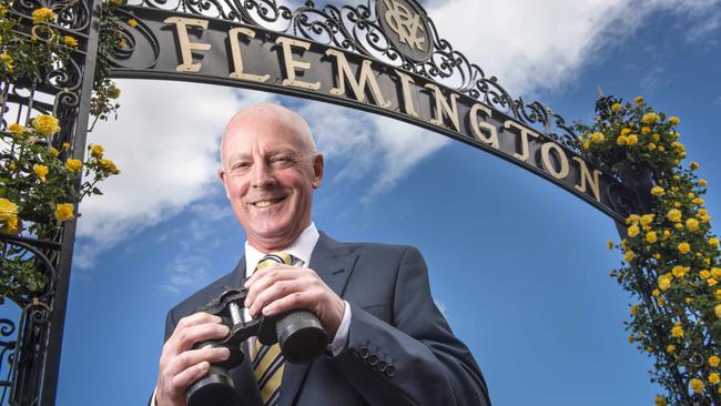 Veteran race caller Greg Miles has called every Melbourne Cup since 1979.d