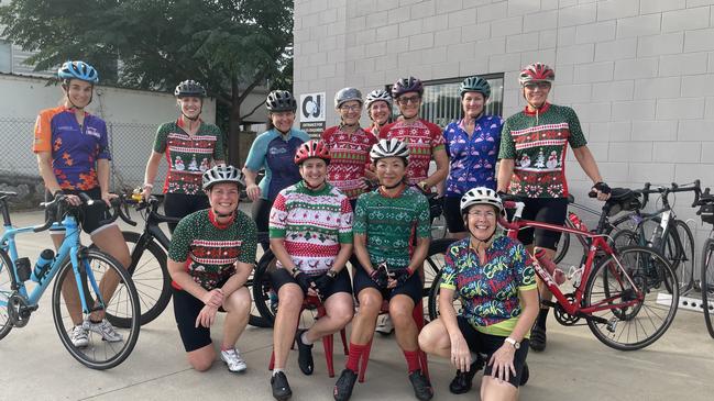 Women's cycling group She Spoke Cairns welcome new members to join any time. Picture: Alison Paterson