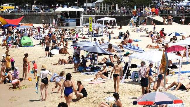 Crowds flocked to Bondi as the extreme heatwave took its toll on the city.