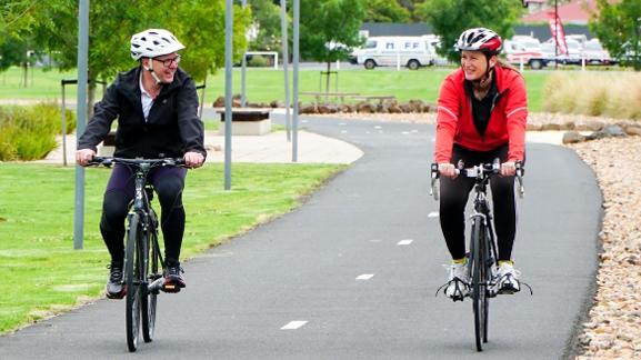 City of Mount Gambier council is hoping to recreate the success of the city's rail trail by improving and developing new footpath infrastructure across the region. PICTURE: City of Mount Gambier