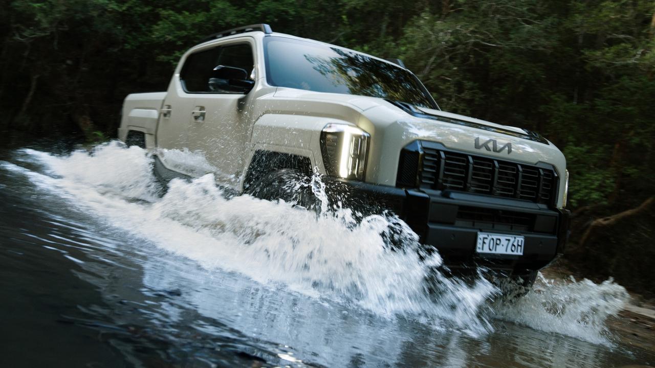 The Tasman’s styling is more confronting up close. Picture: Supplied