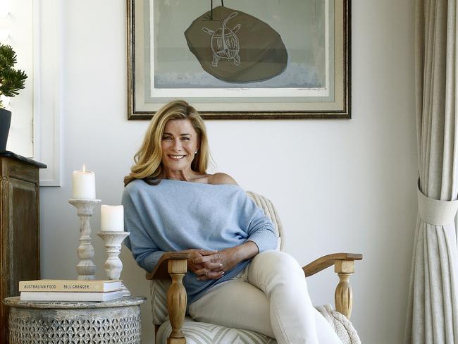 At Home with former model, TV presenter, editor and designer Deborah Hutton. Picture: John Appleyard