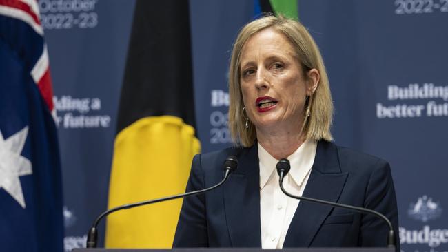 Finance Minister Katy Gallagher. Picture: Martin Ollman