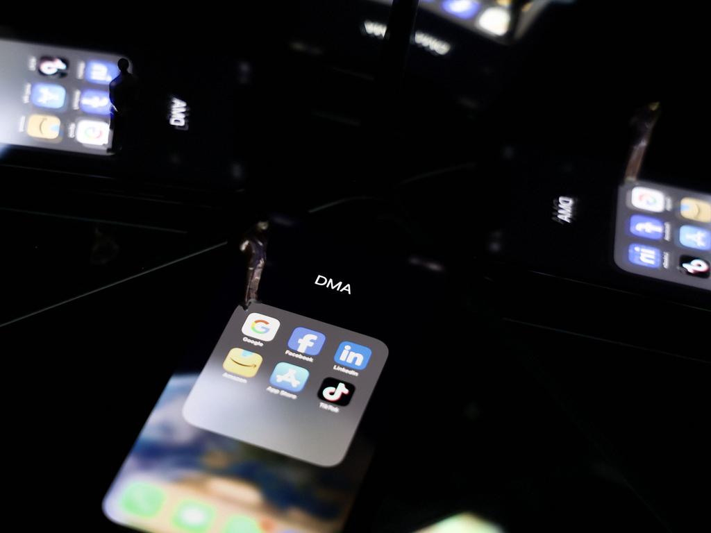 Apple said it is ‘urgently and actively innovating to combat these crimes without compromising the security and privacy of all our users’. Picture: Kenzo Tribouillard/AFP