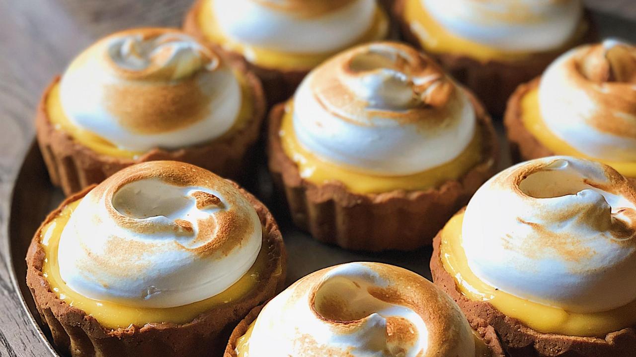 Lemon meringue tarts that will be available at Brass Tacks.