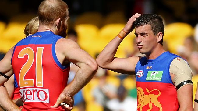 Daniel Merrett has retired but will Tom Rockliff survive as captain. Picture: Colleen Petch.