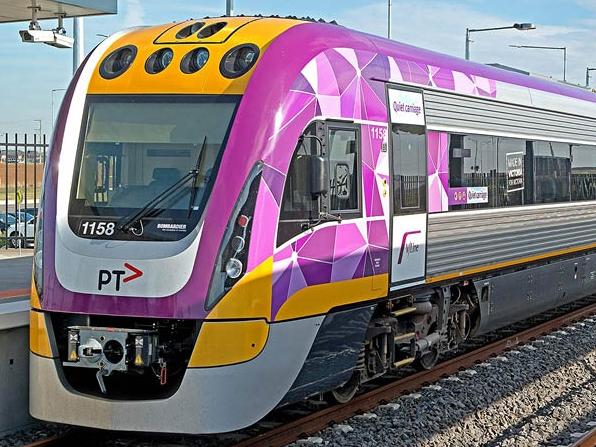 Ballarat train  VLocity carriages