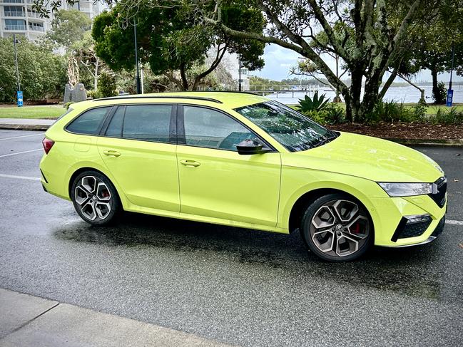 The Skoda Octavia RS Wagon starts from less than $60,000 drive-away, before options.