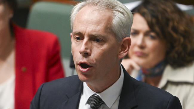 Immigration Minister Andrew Giles. Picture: NewsWire / Martin Ollman