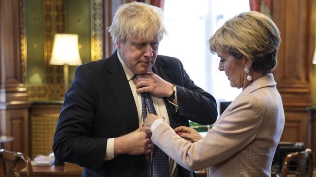 Boris in private was precisely the same as I had seen on television, even to the extent of his colourful and hilarious anecdotes. Picture: Jack Taylor/AP