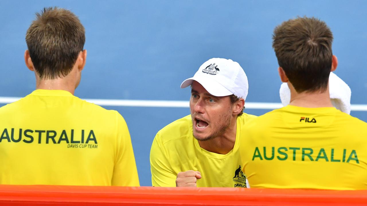 Davis Cup Lleyton Hewitt leads win or bust charge in Adelaide NT News