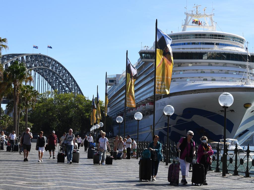 Coronavirus ship permitted to dock despite 158 sick