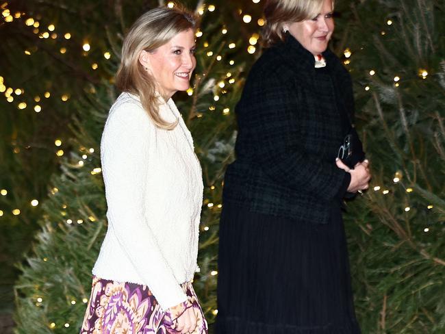 Sophie, the Duchess of Edinburgh also joined the family. Picture: Henry Nicholls/AFP