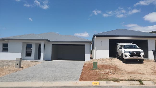 Another wall-to-wall set of houses in Shipmate Dr, Trinity Beach. Picture: Chris Calcino