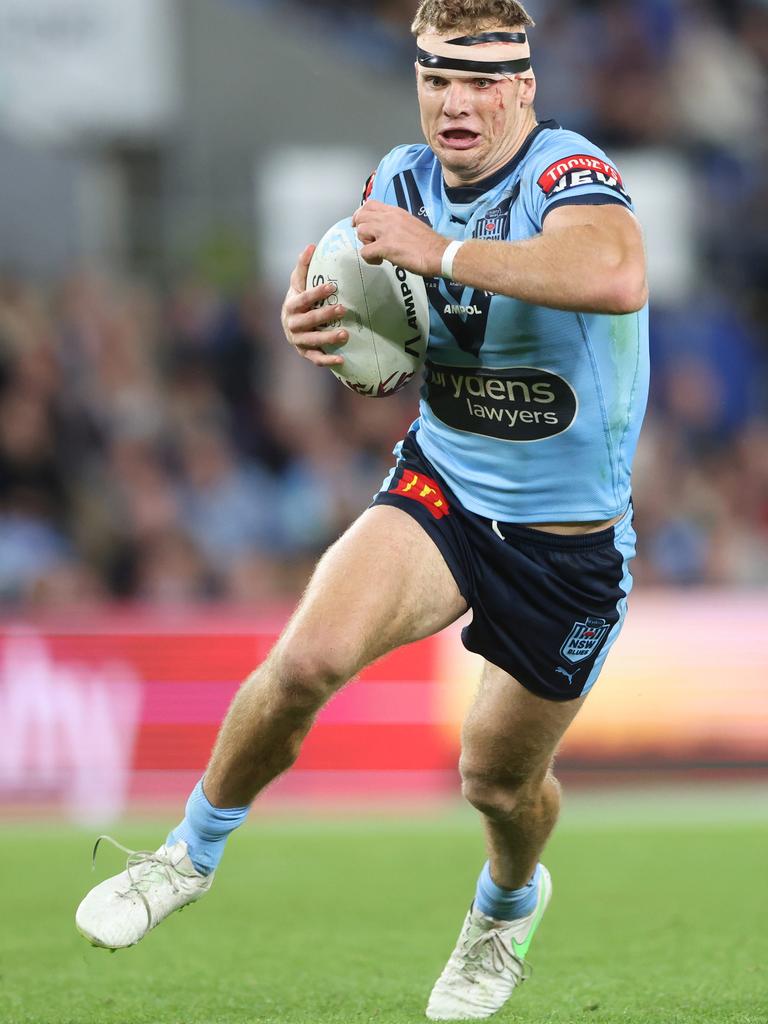 Tom Trbojevic in action for NSW. Picture: Peter Wallis