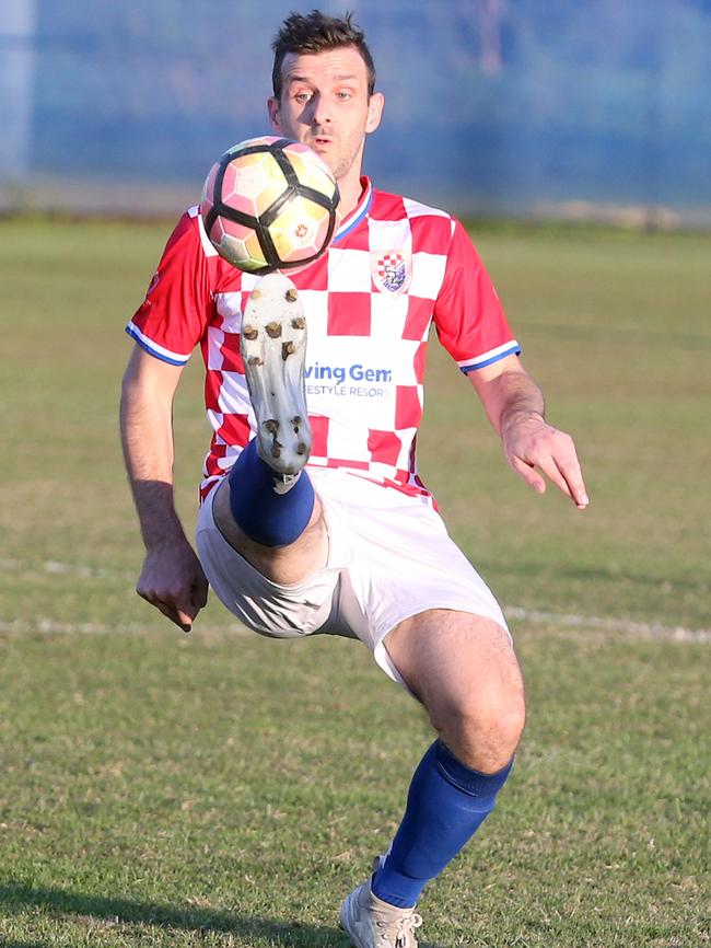 Surfers Paradise veteran Chris Broadfoot in action for Gold Coast Knights last season. Picture: Richard Gosling