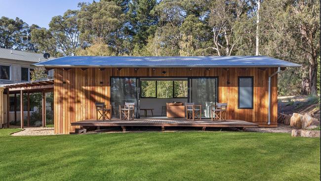 The separate studio is another new addition to the house, built within the past 18 months.