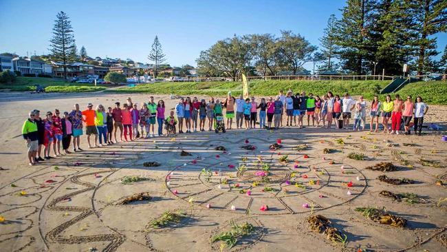 Fluro Friday tribute to local girl Shiama, who died from suicide. Picture: Rachel Vercoe