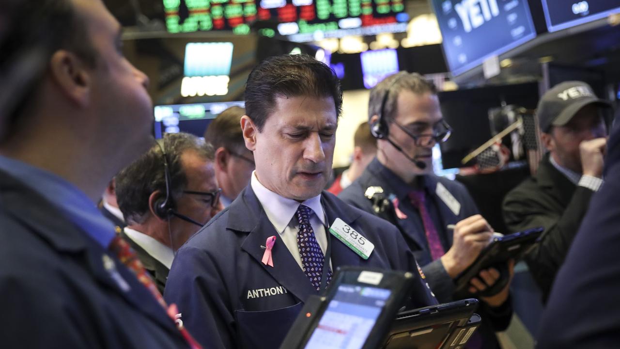 US markets are on pace for their worst month since May 2010. Picture: Drew Angerer/Getty Images/AFP