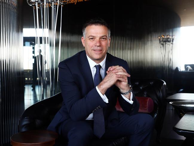 19/10/18 Brad Yelland (Engineering and Technology Director, BAE Systems) during the Australian's Research Lunch at Vue de Monde, in partnership with the University of Melbourne. Aaron Francis/The Australian