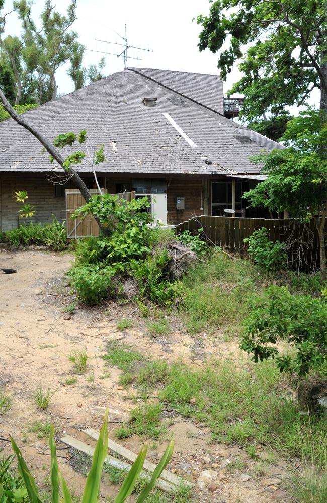 Hinchinbrook Island Wilderness Lodge is gradually falling apart.