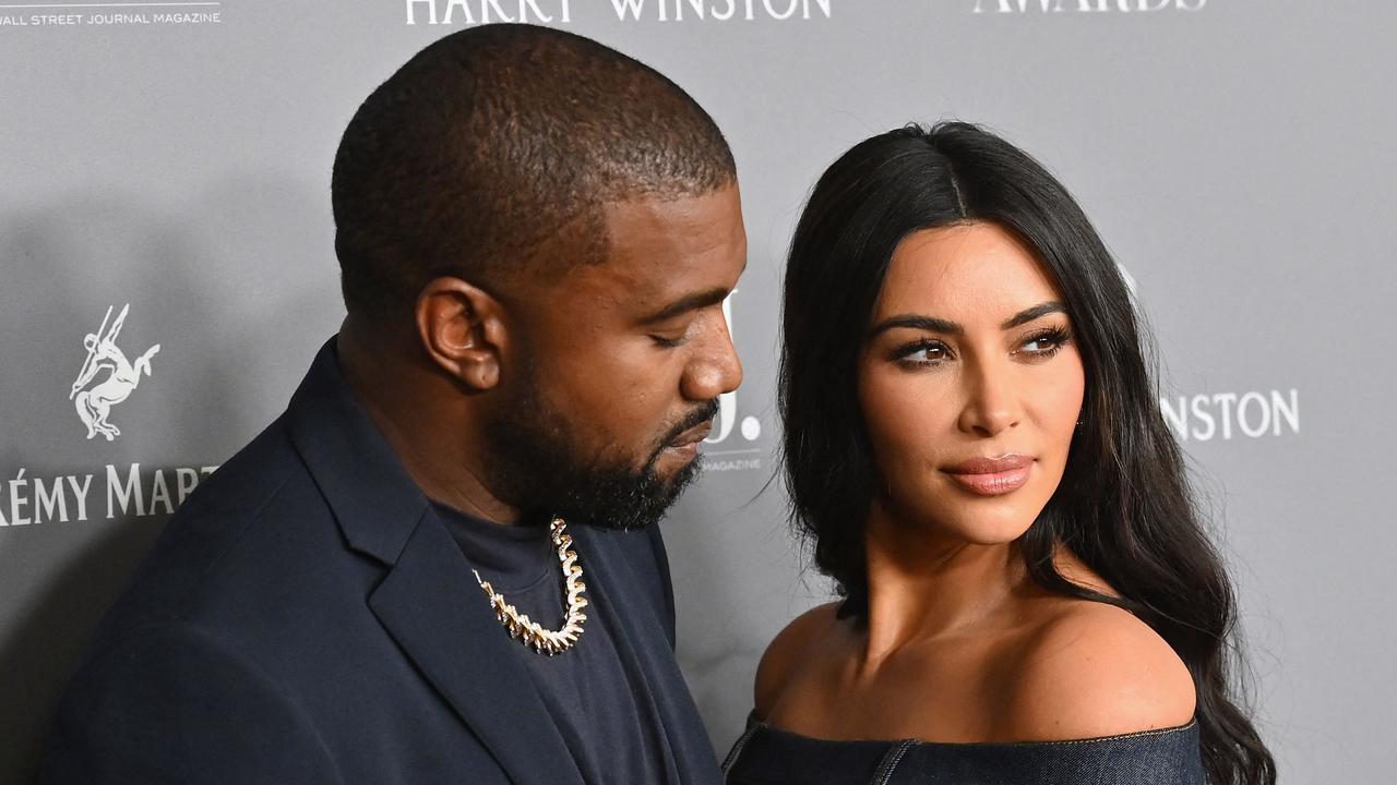 (FILES) In this file photo US media personality Kim Kardashian West (R) and husband US rapper Kanye West attend the WSJ Magazine 2019 Innovator Awards at MOMA on November 6, 2019 in New York City. - Reality TV star Kim Kardashian has filed for divorce from rapper Kanye West after almost seven years of marriage, US media reported February 19.   Kardashian's lawyer Laura Wasser filed papers confirming a split first rumored back in January, when the mega-celebrity couple were reported to be living separately, Fox News said. (Photo by Angela Weiss / AFP)