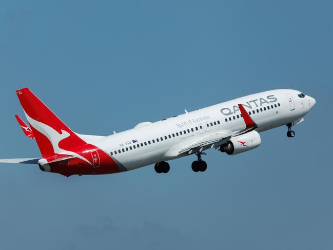 SYDNEY, AUSTRALIA - NewsWire Photos FEBRUARY 22, 2024: Generic photos of QANTAS planes at Sydney Airport today Picture: NCA NewsWire / David Swift