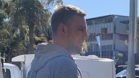 William Ernest Price, 27, of Hornsby pleaded guilty at Hornsby Local Court today over a charge of affray. Picture: Madelaine Wong