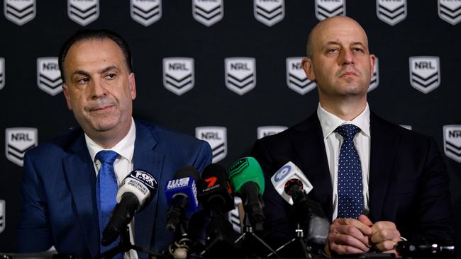 Greenberg’s relationship with V'landys is struggling. Photo: AAP Image/Bianca De Marchi