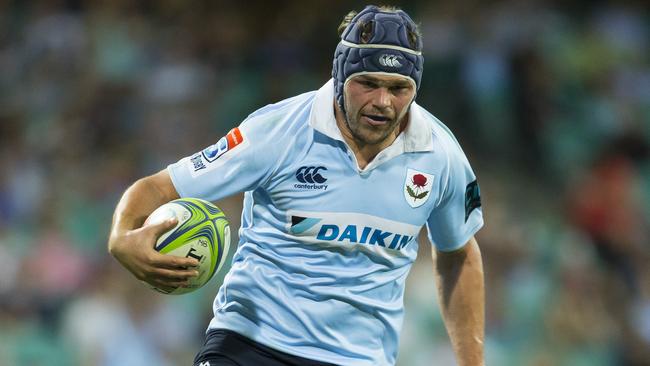 Michael Wells was named the Waratahs’ forward of the year. Picture: AAP
