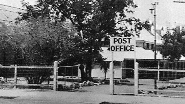 The old Darwin post office before in was bombed in a Japanese attack on February 19, 1942. PICTURE: Supplied