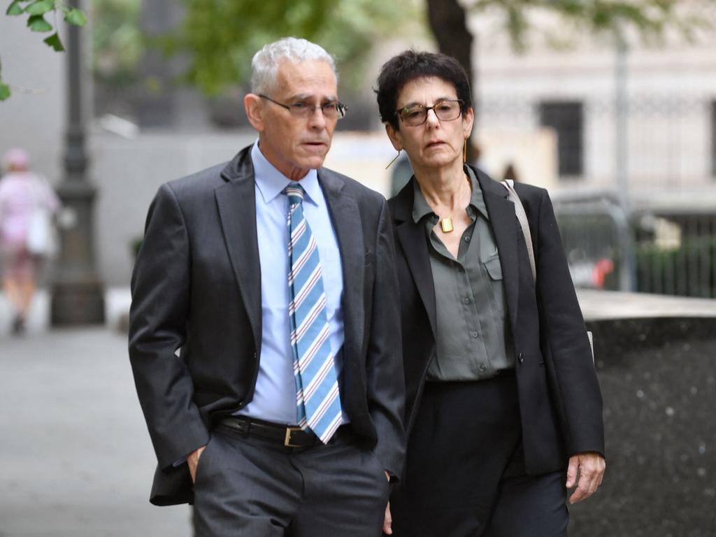 Joseph Bankman and Barbara Fried, parents of Sam Bankman-Fried. Picture: AFP