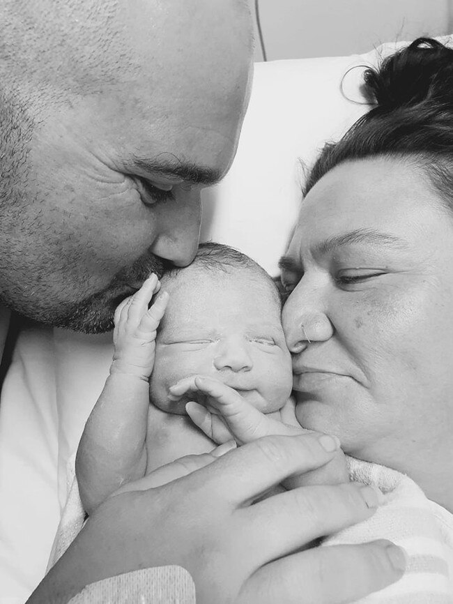 Jade and Ben Bell had Ariana Bell through IVF after 10 years. The couple moved up to the Coffs Coast to be closer to a fertility clinic in Queensland.