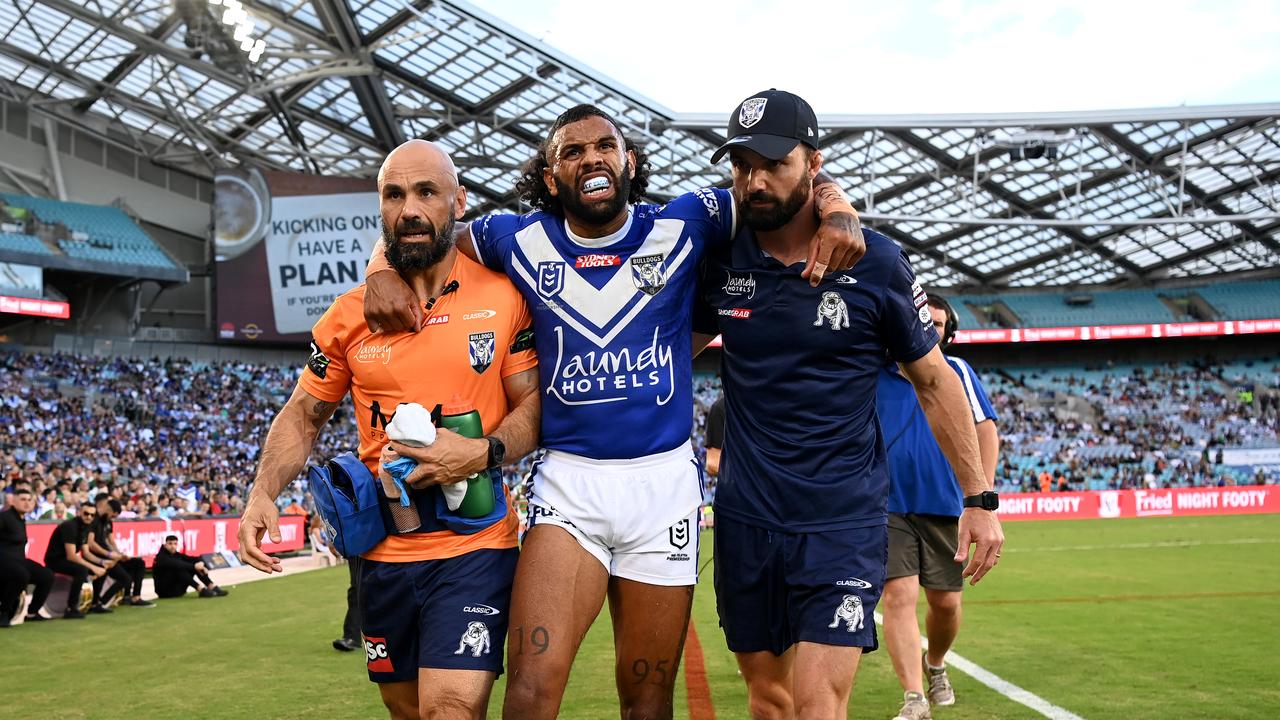 In a massive blow for Canterbury and NSW, Josh Addo-Carr’s bid for an early return from an ankle injury has fallen short. Picture: NRL Imagery.