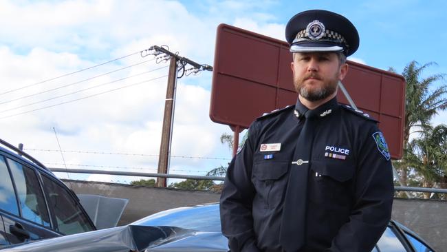 Officer in charge of the Limestone Coast Superintendent Campbell Hill has slammed "bystanders" who are allowing their friends and family to drive dangerously. Picture: Arj Ganesan