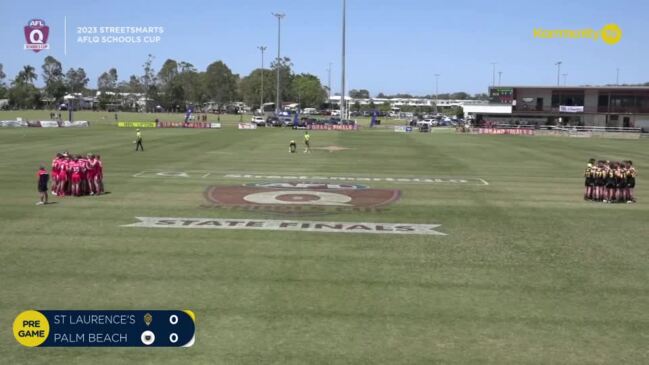 Replay: AFL Queensland Schools Cup State Finals Day 3 - St Laurence's v Palm Beach Currumbin (Senior Male Grand Final)