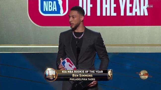 Ben Simmons Says He's '100 Percent' Rookie of the Year