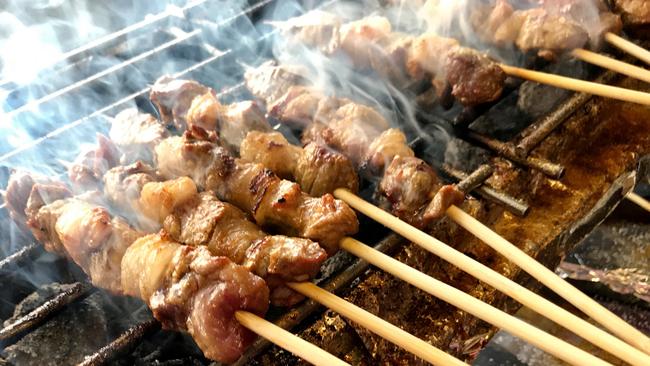 Lovin' Lamb skewers.