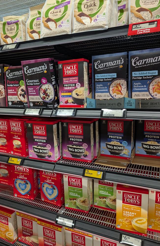 There's a lot to choose from when it comes to oat products.