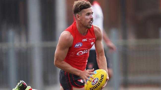 Jake Lloyd at Sydney training. Picture: Phil Hillyard