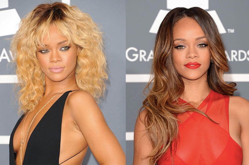 <h2><strong>Rihanna</strong></h2><p>Constantly changing up her look, the beauty mogul never ceases to keep us on our toes with her endless array of hair transformations.&nbsp;</p>